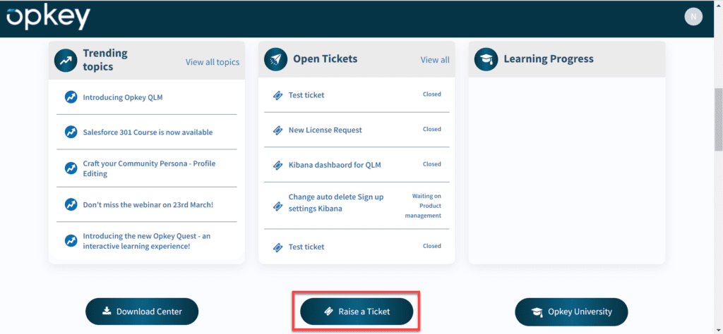 How to Log a Support Ticket in Opkey 2 0dadD46cZOPvZFF IsE6i1TbtMujLlUZag