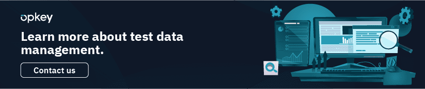 Test Data Management: What You Need to Know 8 Opkey test data management solution