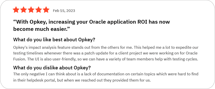 Opkey Earns New G2 Accolades for Spring 2023 2 67694d787d4f99f6ec73611e 654a4cabd22756eef09abc35 2202 1